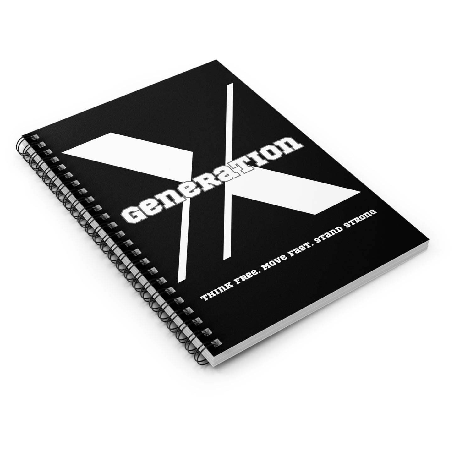 Generation X - Ruled Line Notebook