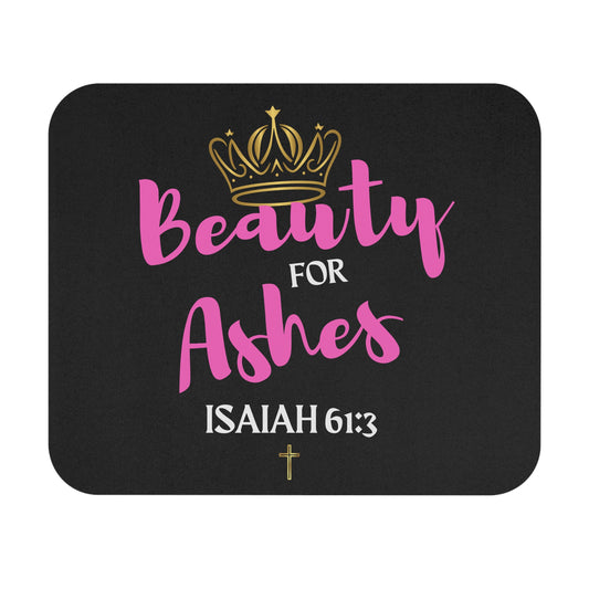 Mouse Pad - 'Beauty for Ashes' Crown Design