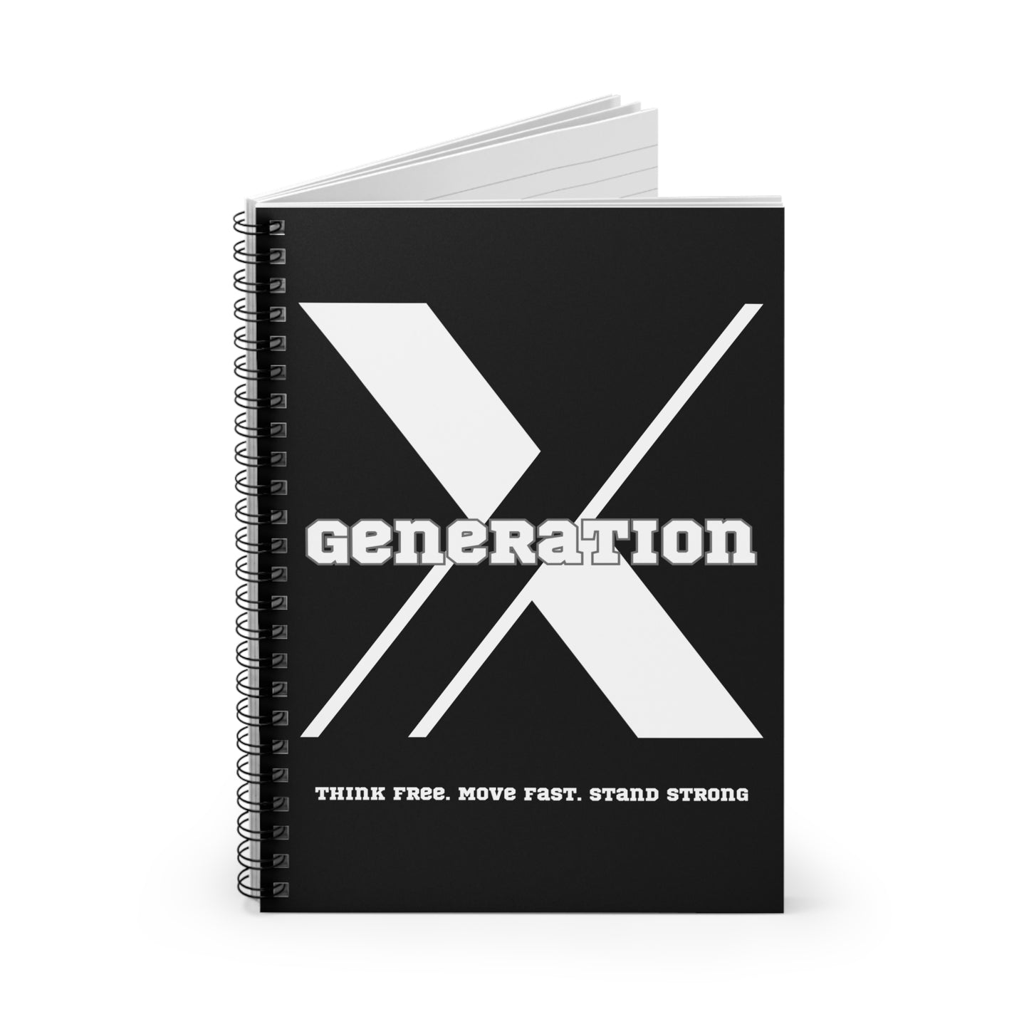 Generation X - Ruled Line Notebook