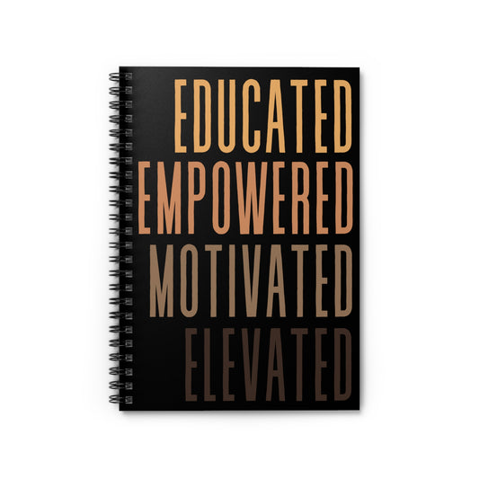 Empowered Spiral Notebook